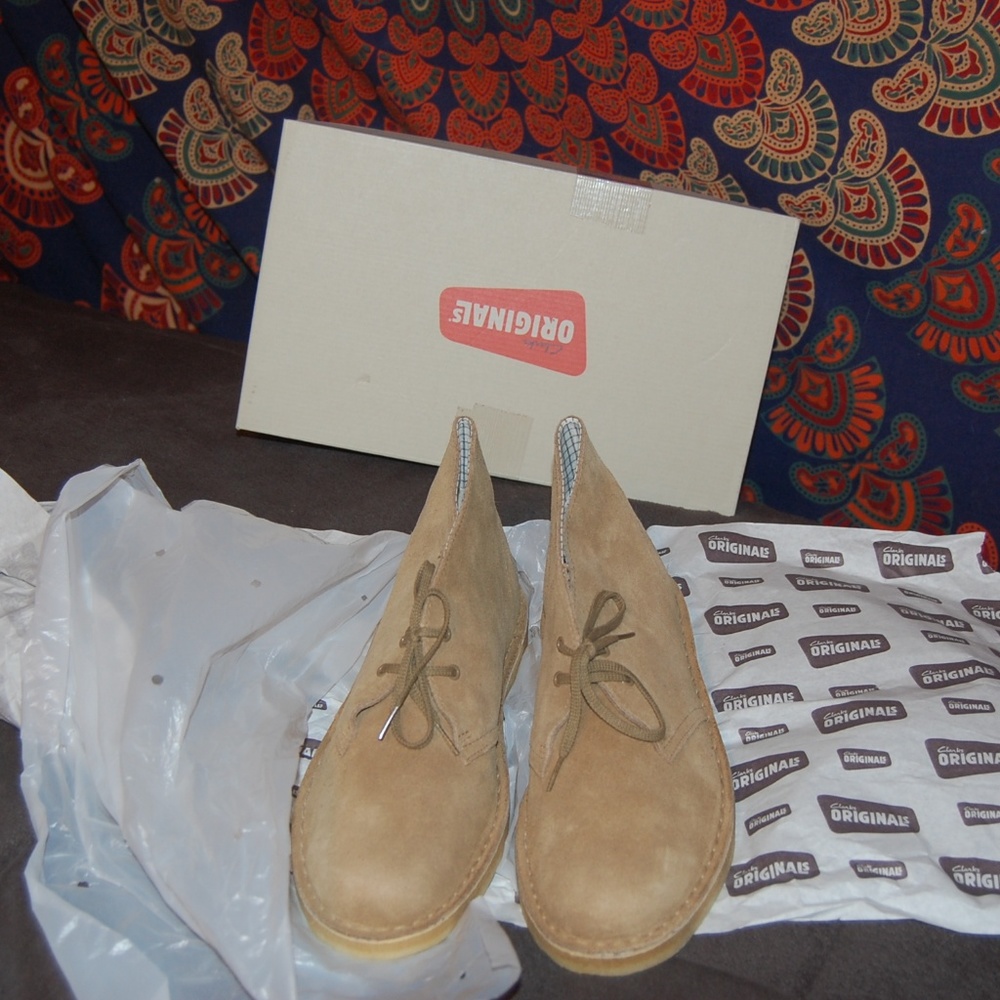 Womens Original Clark Desert Boot